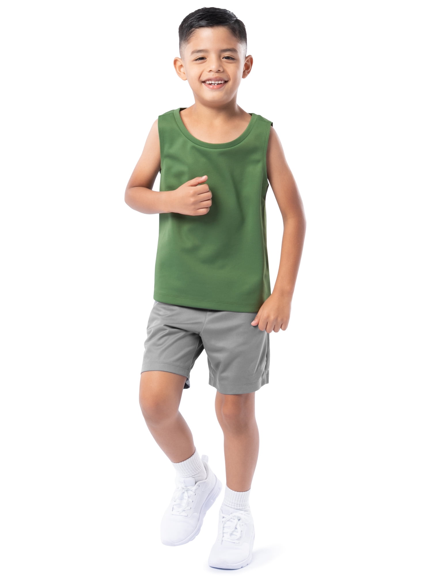 Athletic Works Boys Core Active Muscle Tank Top, Sizes 4-18 & Husky