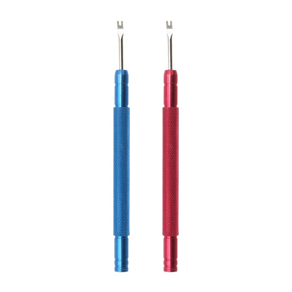 Unique Bargains Watch Hand Removal Tool Multifunction Puller Tool for Watch Repair Watch Hands Removers Precise Design for Watch Hand Removal Red Blue 2 Pcs