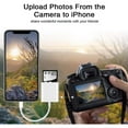 thumbnail image 7 of Dual SD Card Reader for iPhone iPad Camera, Memory Card Reader Supports SD and TF Card, Trail Camera Viewer Sd Card Adapter, Micro Sd Card Reader, White, 7 of 7