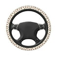 thumbnail image 3 of Fotbe Mushroom Steering Wheel Cover Universal 15 in Car Accessories for Men Women,Steering Wheel Protector Comfortable Protective Case for SUV Sedan Decor, 3 of 8
