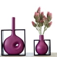 thumbnail image 3 of Naiovety Simulación de hierba de cono de pino artificial, hierba de piña, decoración de plantas falsas de seda para fiesta de boda en casa, Plantas Artificiales Rosa roja Naiovety HA7212-04B, 3 of 6