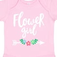 thumbnail image 4 of Inktastic Flower Girl with Arrow and Flowers Girls Baby Bodysuit, 4 of 5