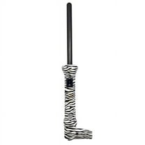 Proliss PROTWZB19MM-117-NC The Twister - 19mm Tourmaline-Infused Ceramic Pro Curling Wand - White Zebra