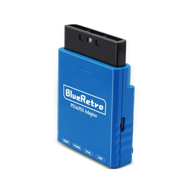 Btafrte Adaptador Controlador Inalámbrico Compatible Con Blueretro para PS1/PS2 (azul)