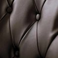 thumbnail image 4 of Executive, Mid-Back Manager's Office Chair with Arms, Brown Bonded Leather,25" X 29" X 30.25" To 43.25" My Lux Decor Round, 4 of 8