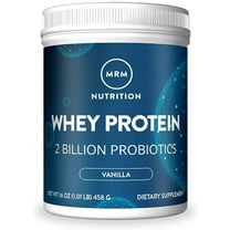 MRM All Natural Whey Protein Powder, Rich Vanilla, 16 oz