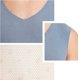 thumbnail image 4 of Camiseta sin mangas con cuello en V para hombre, color liso, sin costuras, con parche interior ajustable para temperatura cálida, blusa de poliéster para hombre., 4 of 7