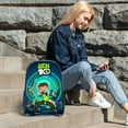 thumbnail image 3 of Ben 10 Pattern Transparent Backpack Lightweight And fashionable Showcasing Personality And Leading The Trend, 3 of 6