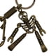 thumbnail image 3 of Novedad Monedero Bolsa Colgante Primavera Gancho a Llavero bronce, 3 of 7