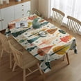 thumbnail image 2 of Rectangle Table Clothes Christmas Tree Tablecloth,Pattern Foldable Table Covers for Picnic Party Halloween Fall Thanksgiving Christmas, 2 of 5