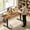 Brown, variant on L-Shaped Electric Standing Desk, Adjustable Height Corner Desk with Memory Controller, Heavy-Duty Steel Frame, Quiet Motor, 200 lb Capacity