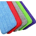 thumbnail image 2 of 10 almohadillas de limpieza de microfibra para fregona de 16.0 in, lavables, para la mayoría de fregonas y fregonas, 16.5 x 5.5 in, 2 of 5