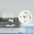thumbnail image 2 of Reloj De Pared Silencioso Contemporáneo Con Números Grandes Y Fáciles De Leer Para El Hogar, La Oficina Y La Sala De Estudio, Reloj Colgante Decorativo Moderno., 2 of 8