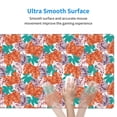 thumbnail image 4 of Pofeuu Hawaiian Style Print Mouse Pad,Rubber, Multipurpose Comfortable Waterproof Mousepad Desk Mat for Gamer Office Home, 4 of 8