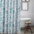 thumbnail image 2 of Barefoot Bungalow  Cruz Coastal Shower Curtain White, 2 of 5