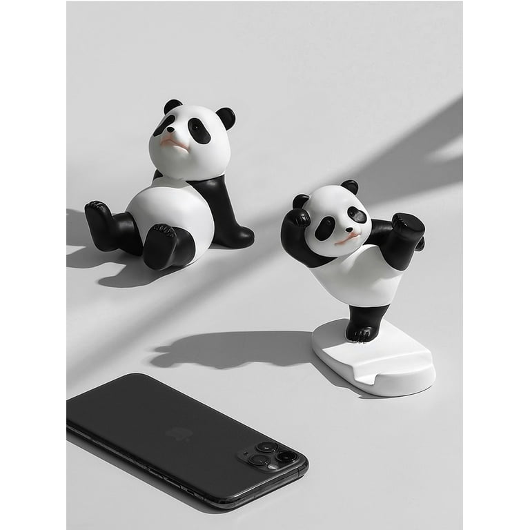 Stellar Panda Kawaii Phone Stand for Desk,Adjustable Compatible with  Smartphones and Tablets,Cute Panda Smartphone Stand,Kawaii Room Decor  Aesthetic