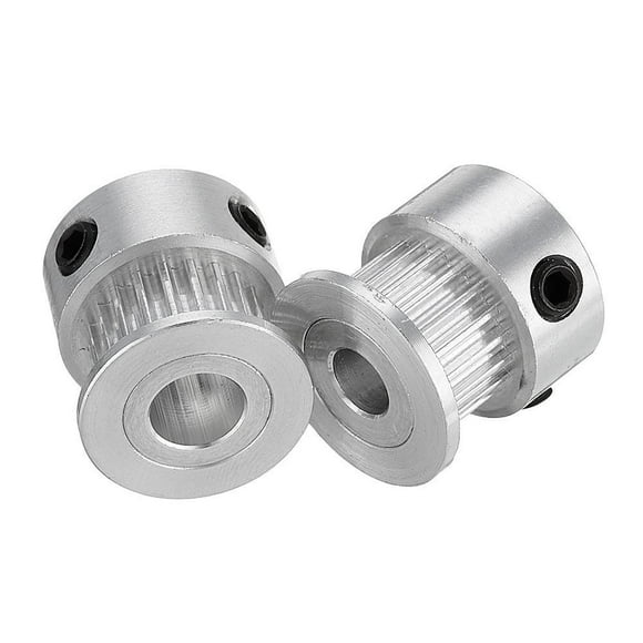1 Pce Poulie de Distribution GT2 20 Dents Roue Synchrone Diamètre Intérieur 5 Mm/6,35 Mm/8 mm pour Courroie de 6 mm Pièces CNC, Fonctionne en Douceur et Silencieusement