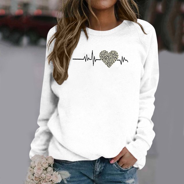 Ichuanyi liquidación para mujeres sudaderas con capucha casuales con sudadera con estampado para mujeres sudor de manga larga ICHUANYI WER202308214930