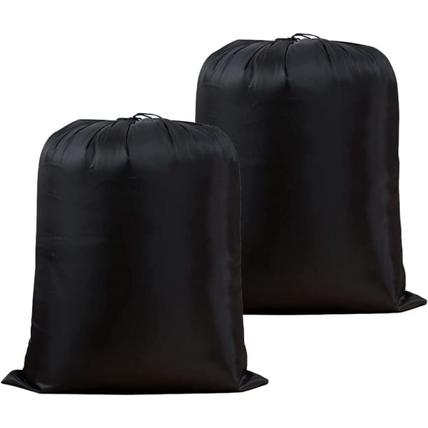 Paquete de 2 bolsas grandes de viaje para ropa sucia 70 x 90 cm bolsa de almacenamiento plegable para ropa sucia con cordon para cestas de ropa cestas de ropa juguetes hogar