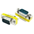15 Pin VGA SVGA HD15 Gender Changer Coupler Adapter Converter Male to Male
