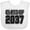 AA-White, variant on Inktastic Class of 2037 Boys or Girls Baby Bib