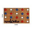 thumbnail image 3 of 4th of July Independence Day Home Mats Welcome Floor Doormat 23.62 X 15.75in Non Slip Floor Mat Summer Holiday Funny Novelty Door Mats Indoor Outdoor Decor, 3 of 8