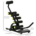 thumbnail image 4 of Soozier Ab Trainer Height Adjustable Inversion & Sit Up Exercise Equipment, 4 of 9