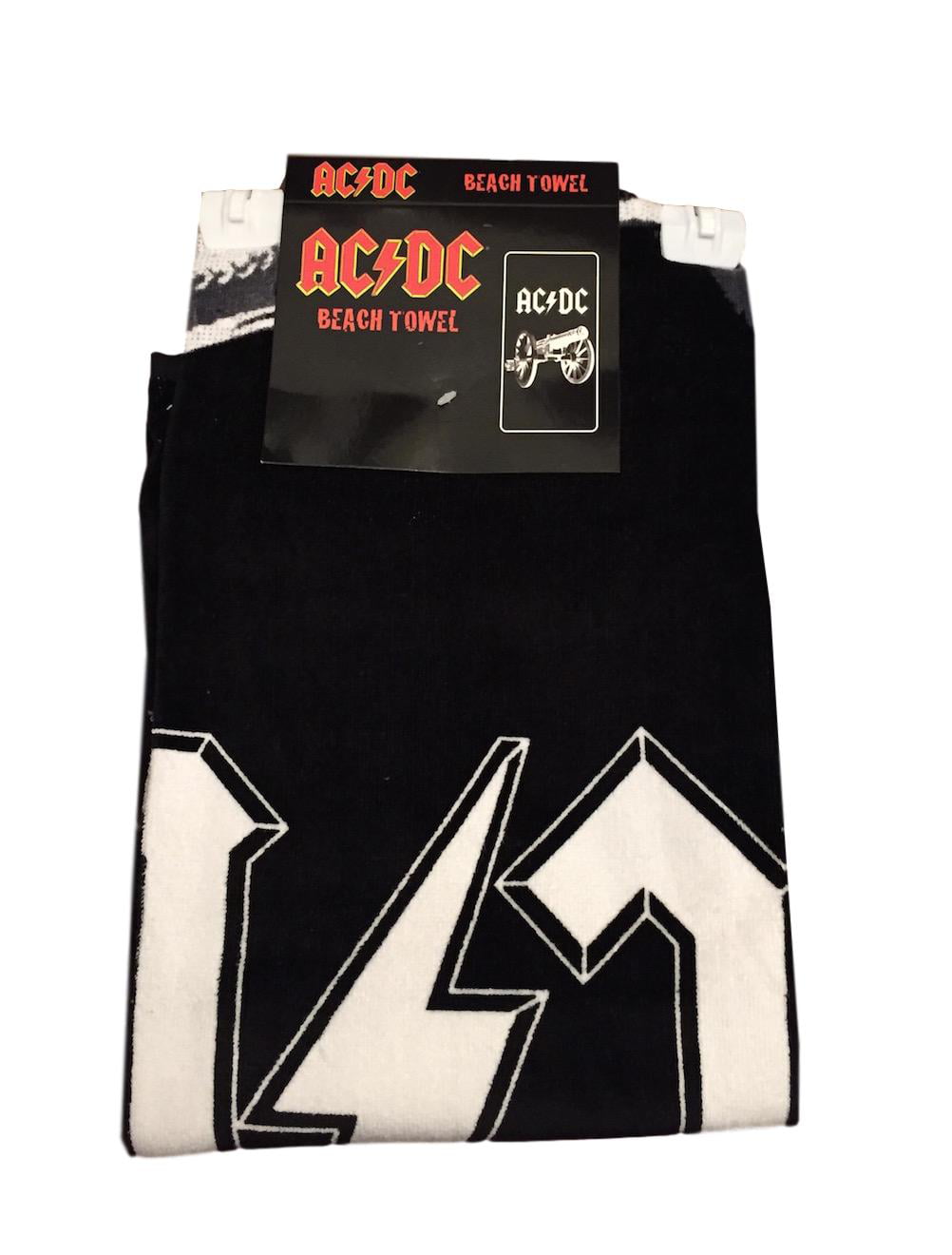 AC DC ACDC Rock Band ALBUM Covers Lightweight Beach Towel 