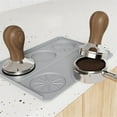 thumbnail image 3 of Bgsha Espresso Tamper Mat offee Tamping Mat Anti-Slip Soft Silicone Tamper Pad, 3 of 8