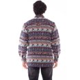 thumbnail image 2 of Scully Men's Southwest Button Front Navy Jacket 5296-NAV, 2 of 2