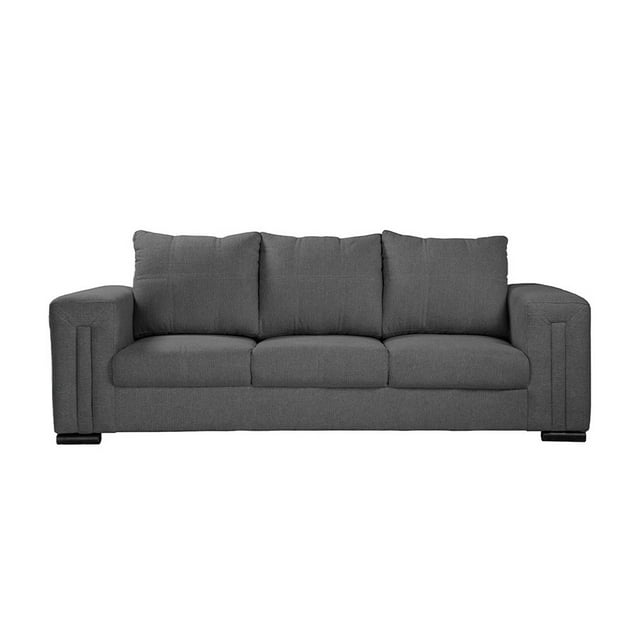 Sofá Dicasa Taos 3 Plazas Gris Full para Sala