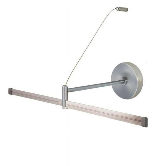 12 in. Wall Monorail Power Feed - Chrome