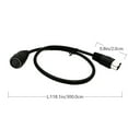 thumbnail image 2 of OUNONA  Audio Extension Cable Multi-function Container Extensions Cord 5, 2 of 8