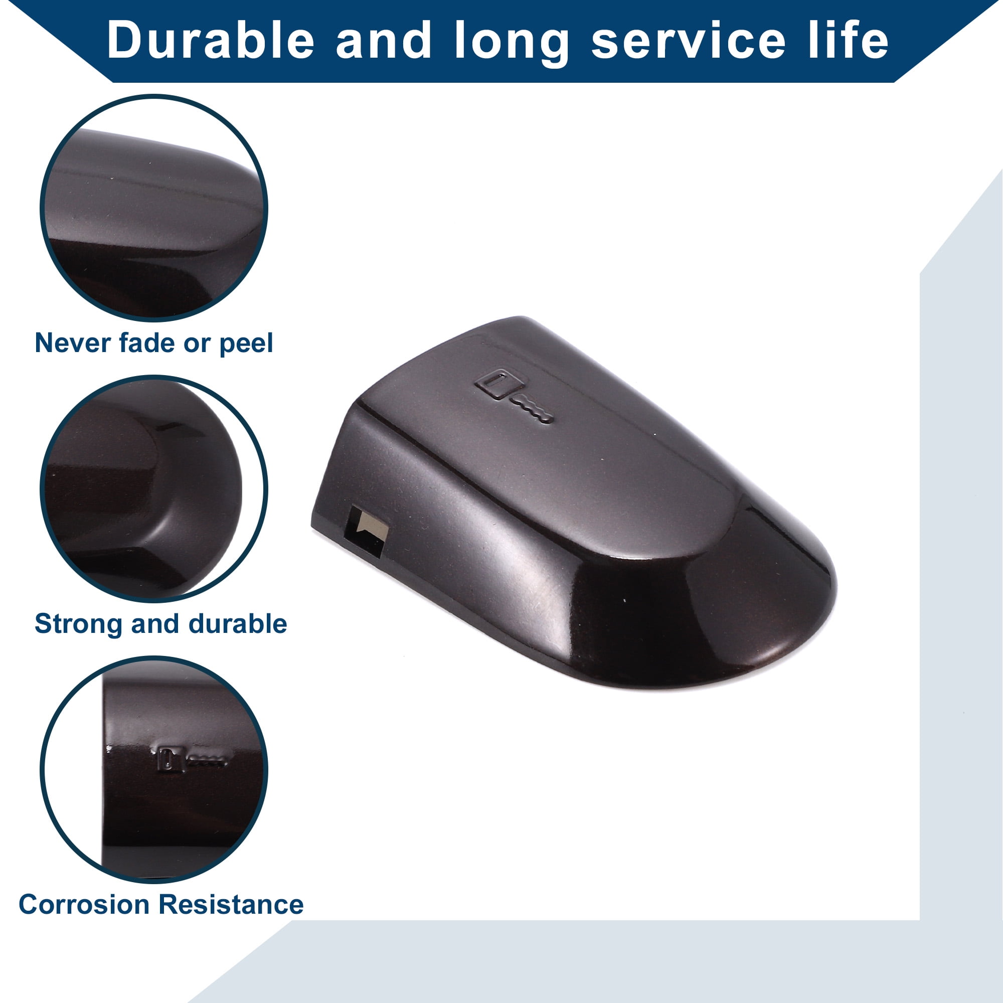 Unique Bargains Front Left Exterior Door Handle Cover for Jaguar XK and XF Models