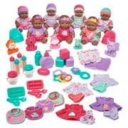 Kid Connection 7-pc Deluxe Baby Doll Set, AA, 48 pcs, with Accessories