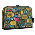thumbnail image 2 of Standing Pencil Case with Base Large Capacity Stationery Pouch Pen Bag with Zipper for Women Men Vibrant and Colorful Graffiti Patterns, 2 of 7