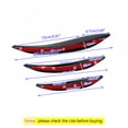 thumbnail image 3 of 6pcs Universal Gloss Black Car/Auto Front Bumper Fins Spoiler Canards Refit, 3 of 10