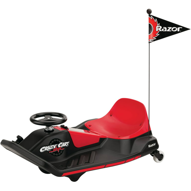 Razor 12 Volt Electric Powered Crazy Cart Shift - For Ages 8 and up 