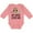 Mauve, variant on Inktastic My Nana Loves Me Owl Girls Long Sleeve Baby Bodysuit