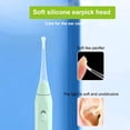 thumbnail image 4 of Ear Ear Cleaner Soft Silicone Earpick USB Rechargeable Ear Cleaner Flashlight Wax Remover Luminous Ear Curette Light Spoon for Kids, 4 of 7