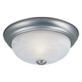thumbnail image 3 of Designers Fountain 13.25 inch 2-Light White Flush Mount Ceiling Light, 1257M-WH-AL, 3 of 5