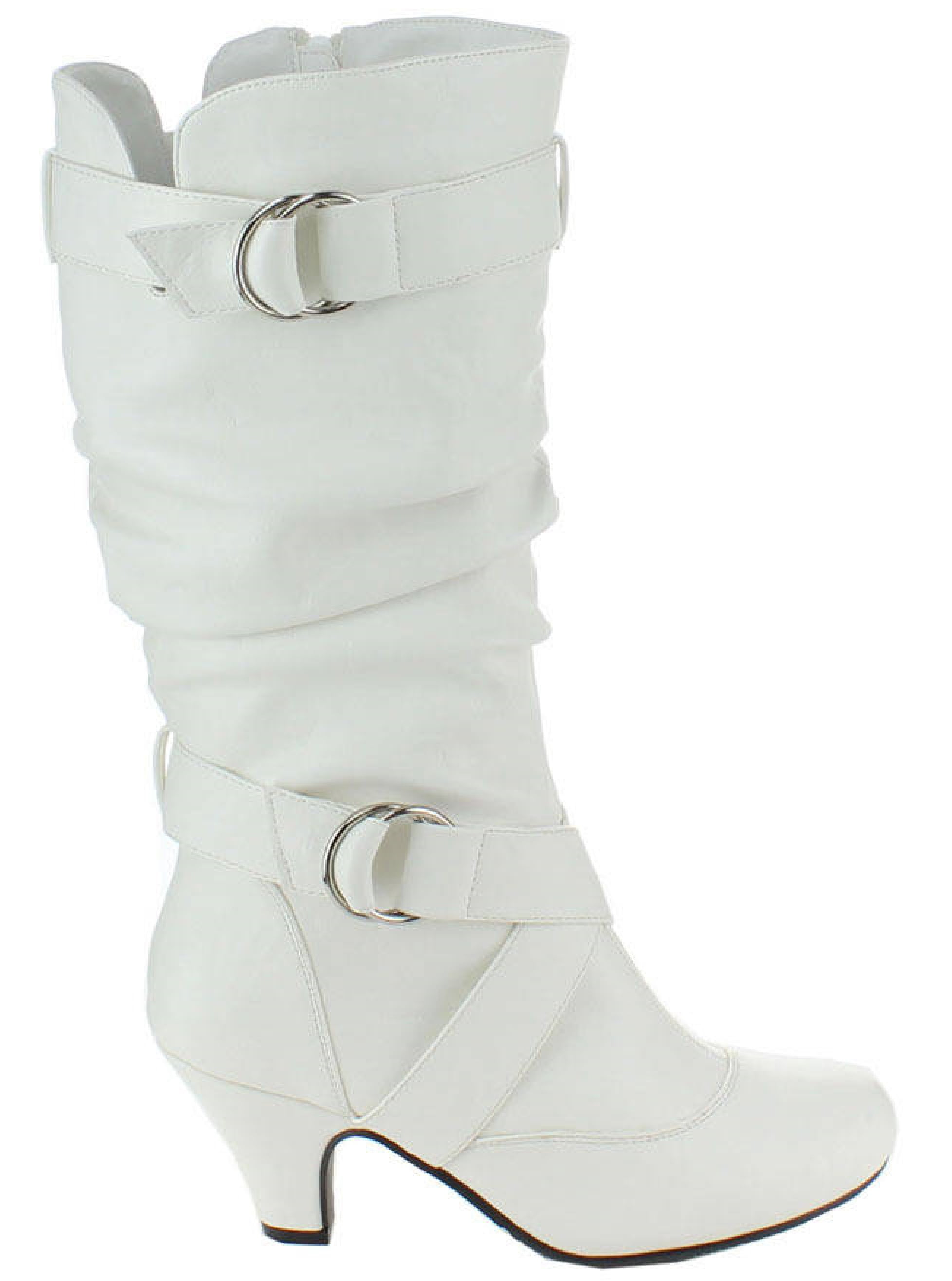 Womens White Flat Boots | lupon.gov.ph