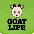 thumbnail image 4 of Inktastic Goat Life Boys or Girls Baby Bib, 4 of 4