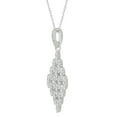 thumbnail image 3 of Arista 1 1/4 Carat T.W. White Cubic Zirconia Women's Fashion Pendant in Sterling Silver, 18", 3 of 3