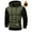 Army Green, variant on Men's Solid Pullover Hoodies, Sports Soft Blend Fleece Hooded Sweatshirts with Kangaroo Pocket Navy XL