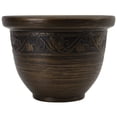 thumbnail image 3 of Akro-Mils Lawn & Garden Glaze Resin Pot Planter (Set of 3), 3 of 5
