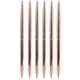 thumbnail image 1 of 6 PCS Girls Stationary Ball Pens Metal Ballpoint Pen 5mm Rose Gold Pen Holder Black Ballpoint Pens, 1 of 3