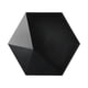 thumbnail image 2 of Ounissouiy Caja de almacenamiento, soporte de carga de pared Hexagonal, soporte colgante sin perforaciones para teléfono móvil, estante para Almacenamiento y organización del hogar Negro, 2 of 6