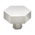 thumbnail image 1 of Perilla para gabinete GlideRite 5824 de níquel satinado, hexagonal de 4 cm, 1 of 4