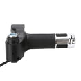 thumbnail image 2 of Acelerador giratorio universal con pantalla LED de voltaje de 5 cables para scooter eléctrico de 12-99 V (plateado), 2 of 8